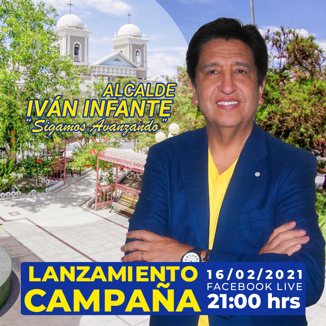 Iván Infante realizó el lanzamiento de campaña